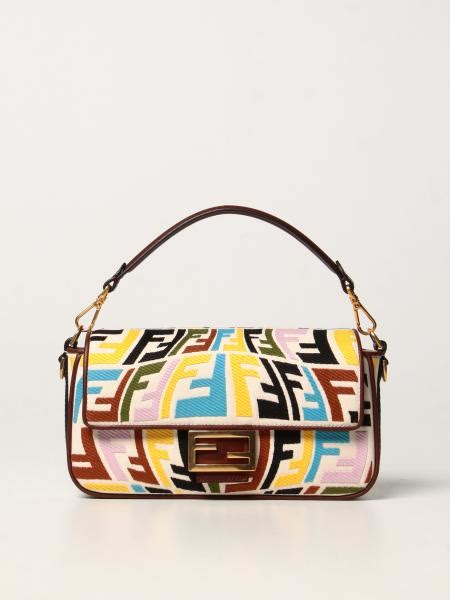 borsa fendi con f colorate|borse fendi prezzi.